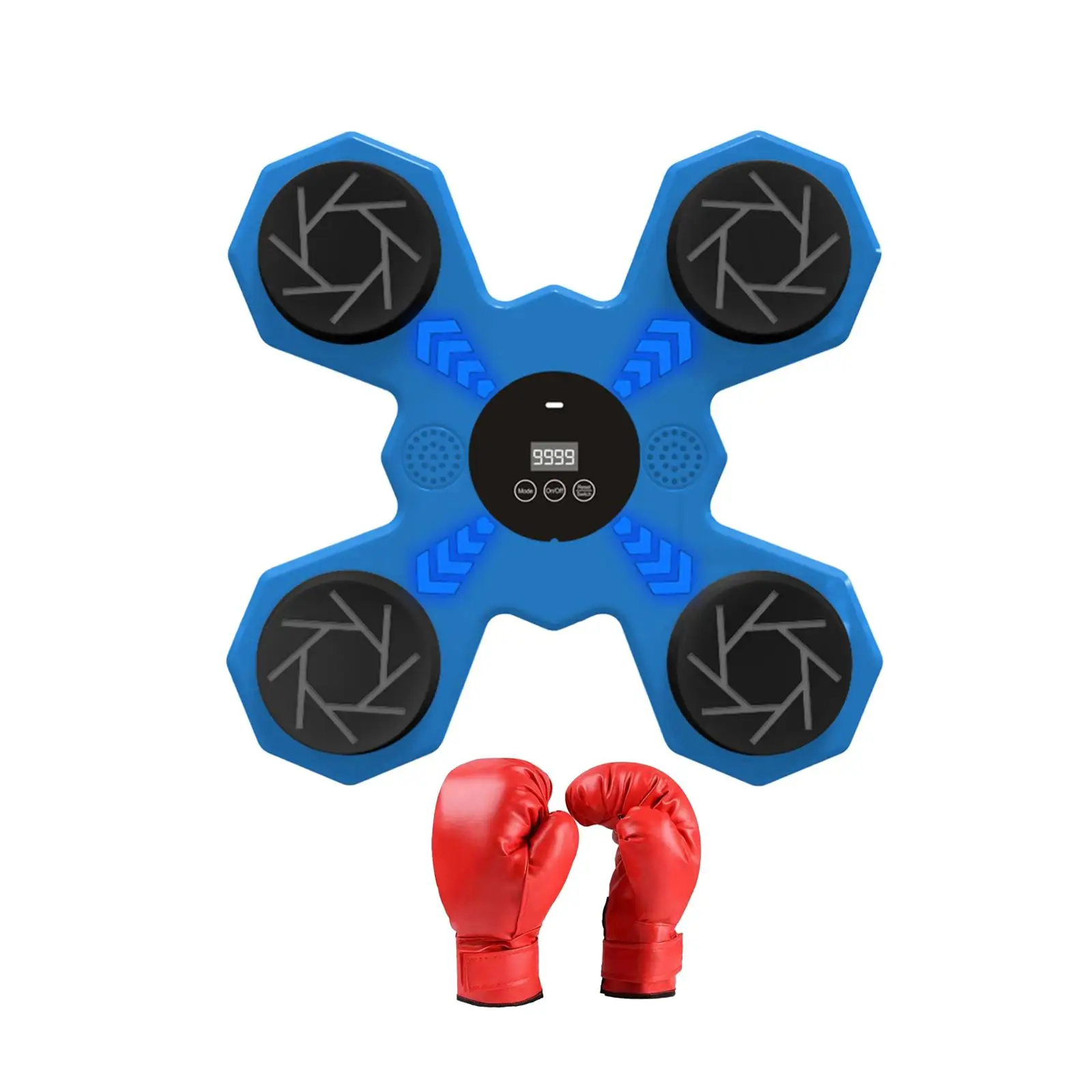 Music Boxing Wall Target, Electronic Boxing Machine, Lighted Wall Mount Smart