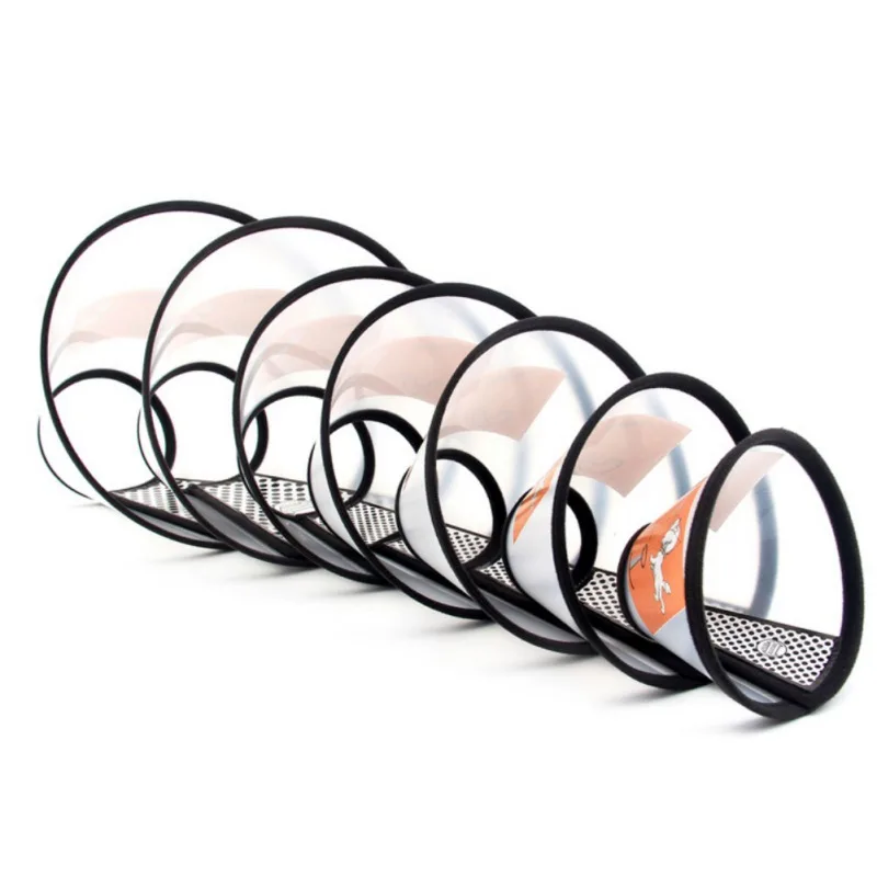 Puppy Dog Cone Elizabethan Collar Pet Dog Protective Wound Healing Prevent Lick Collar Pet Funnel Cover Anti-Bite Safe Protector