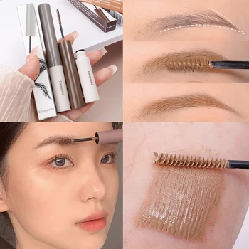 오래 지속되는 방수 눈썹 염료, 커피 브라운 컬러, 눈썹 젤 페인트, 눈썹 틴트 마스카라, 메이크업 도구, 브로우 인핸서 크림