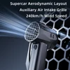X64 Car Violent Blower Handheld Turbo Jet Fan Brushless Motor High Power Duct Fan,Mini Turbo Fan Thrust 1400G Wind Speed 240km/h 4