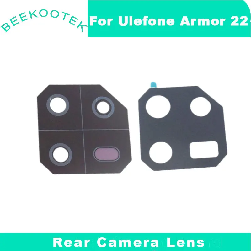 

Новый оригинальный Ulefone Armor 22 задняя камера объектив стеклянная крышка с клейким слоем для смартфона Ulefone Armor 22