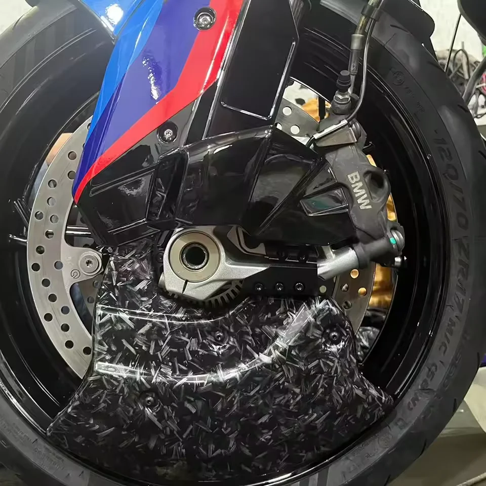 BMW S1000R M1000R S1000RR M1000RR S1000XR 오토바이 프론트 머드가드 키트 브레이크 디스크 커버 프론트 브레이크 캘리퍼 보호 커버