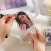Glittery PVC 3inch Card Holders Student Campus Card Protect Cover 4pc Card Space With Keyring 4