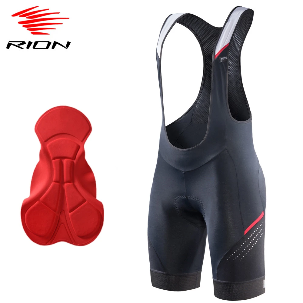 RION culotte ciclismo hombre pantalones cortos de para mallas hombre transpirables de Gel para de montaña a prueba de golpes de motocross badana ciclismo hombre pantalones ciclismo hombre|Culotte de
