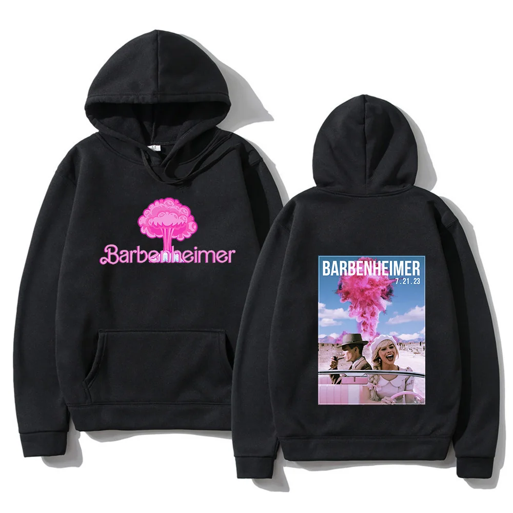 

Barbenheimer Hoody Creative Graphic Sweatshirts Men/women Fashion Prevalent Clothes Originality Painting Sweatwear Casual Tops