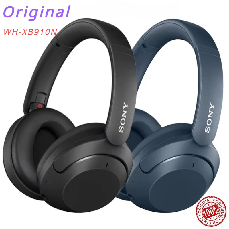 

Original SONY WH-XB910N wireless Bluetooth noise cancelling headset heavy bass stereo active noise cancellation