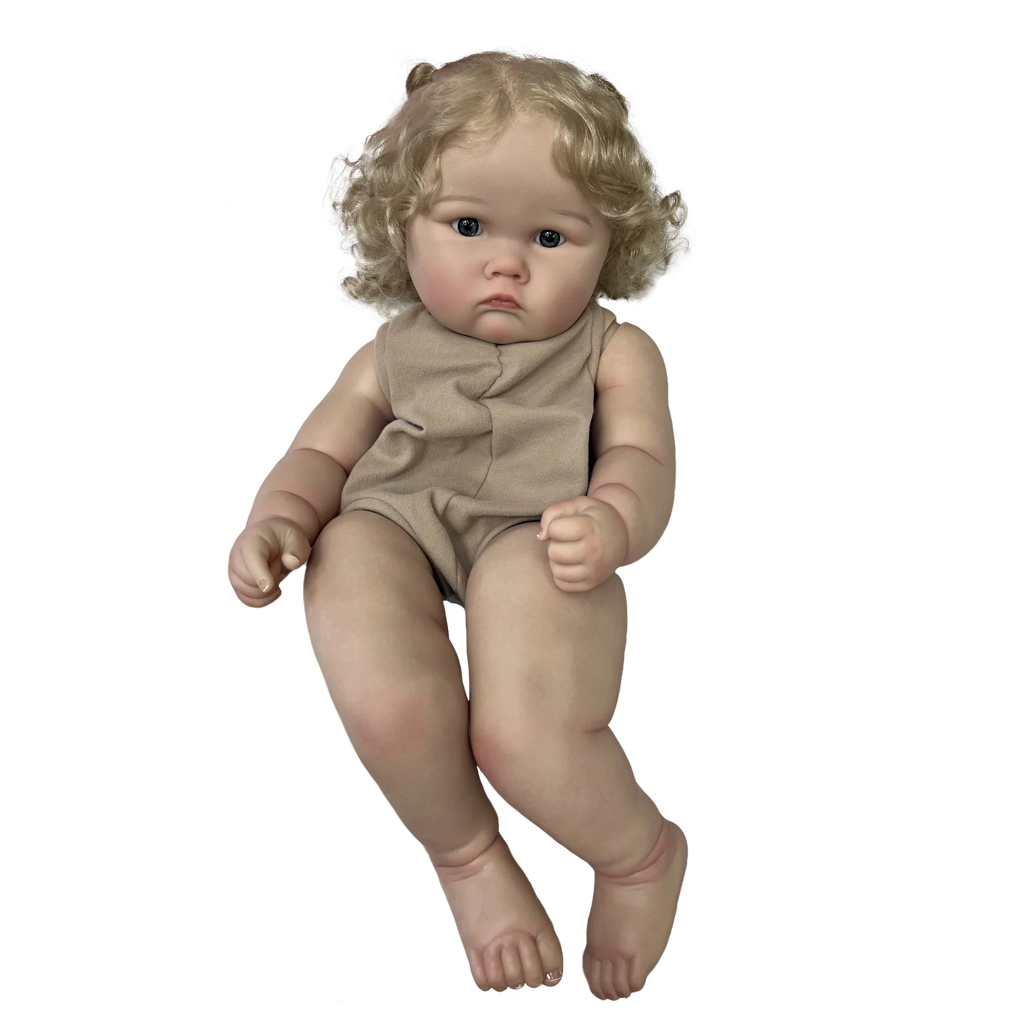 65CM Huge Charlotte Reborn Doll Kit Handmade Painted Realistic