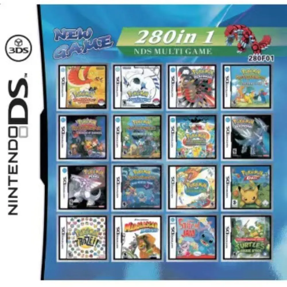 Game cards 3DS NDS Game Card Combined Card 23 In 1 NDS Combined Cassette 482 IN1 280 4300 0