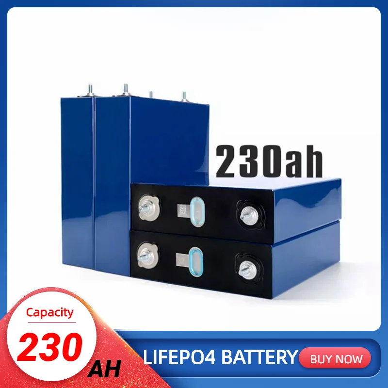 

CALB 230AH LiFePO4 Battery 3.2V Lithium with Prismatic Aluminum Shell for E-trick ,Boat, Solar Energy Systerm New Grade A Cells