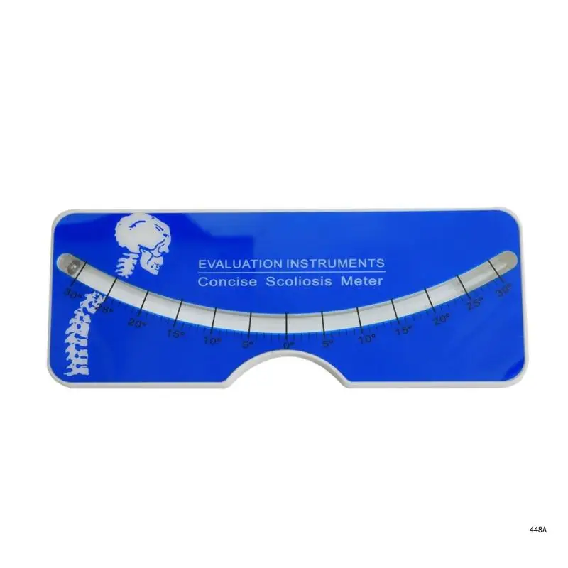 

Scoliometer 0-30° Scoliosis Test Meter for Medical Evaluation Diagnosis of Back and Spine Scoliosis in Adults Children