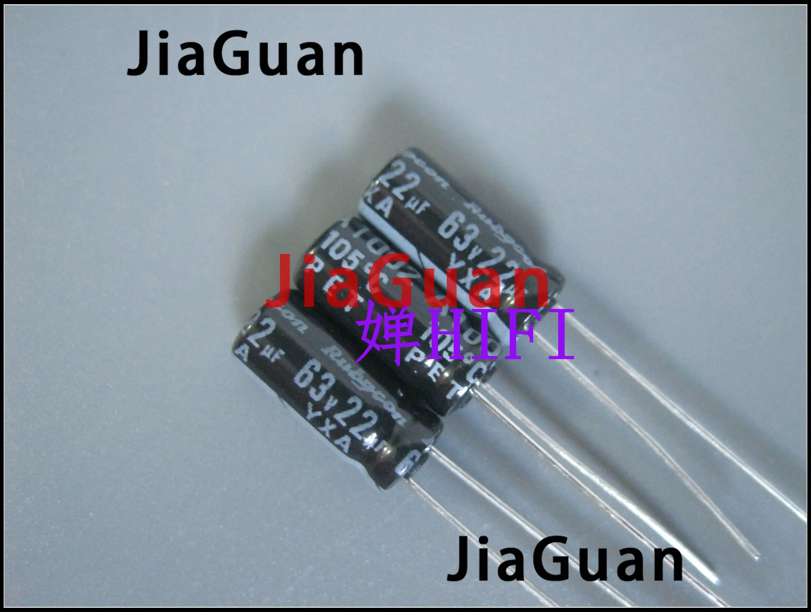 

100PCS NEW RUBYCON YXA 63V22UF 5X11MM 105 degrees Aluminum electrolytic capacitors yxa 22UF 63V 22UF/63V