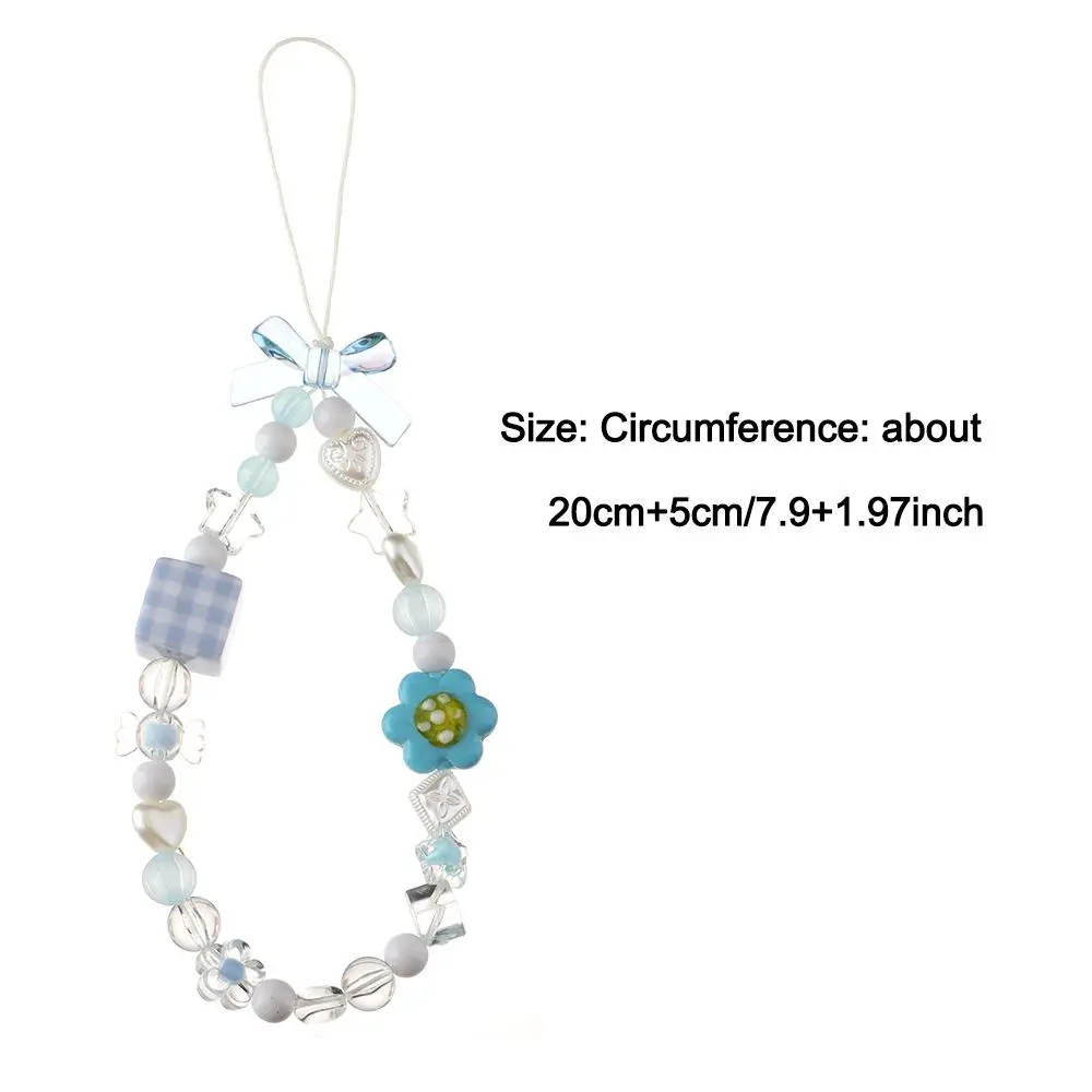 Universal Hanging Cord Handmade Women Gift Mobile Chain Lanyard Mobile Phone  Strap Phone Choker Phone Charm Rope