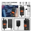 Quansheng Walkie Talkie TG-UV2 Plus Type-C Charging 10W Superheterodyne 4000mAh Portable FM RadiosLong Range Communication Radio 2
