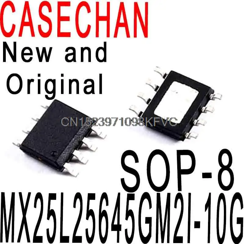 5PCS New and Original 100% Quality MX25L25645 32MB W25Q256 SOP 8 SMD ...