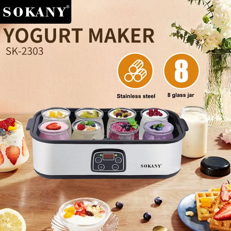 Automatic Convenient Seperate 8 Cups Yogurt Maker Machine 2