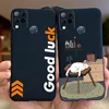 For Infinix X689F X689 Case Infinix Hot 11 G37 Hot 10S NFC 10T Coque Funda Soft Silicone Camera Protected Black Cat Space Man 4
