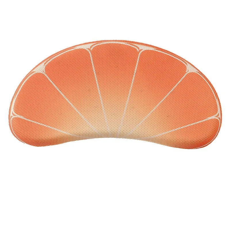Baby and Child Fruit Silicone Pillow Breathable and Cool Summer Special Newborn Headrest Washable Machine Wash