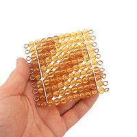 Montessori Materials Math Toy Golden Beads 45Pcs Squares for Hundred 100 Golden Beads Toys for Children Preschool Learning Kids 2