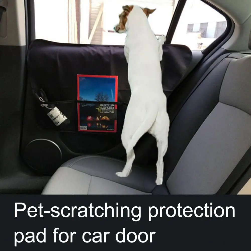 RightSideCarDoorCoverUniversalPetDogCarDoorProtectorReliable