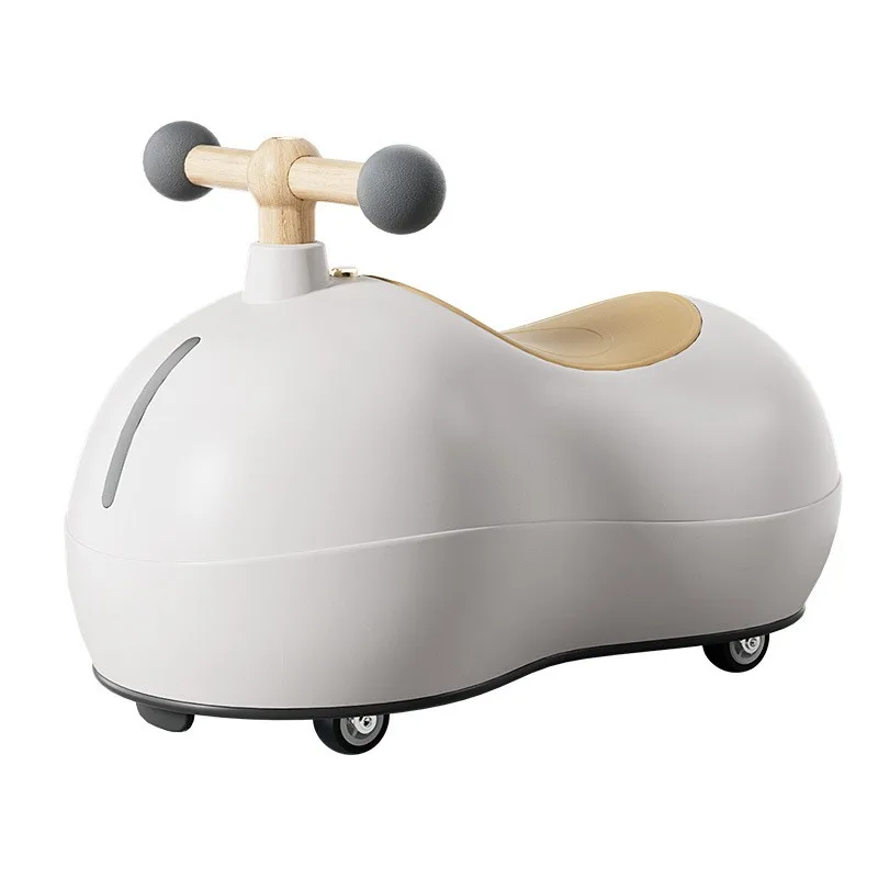Children's Silent Universal Wheel Home Slider Peanut Car Twister Car Early Education Scoter Baby Yoyo 1 to 3 Years Old