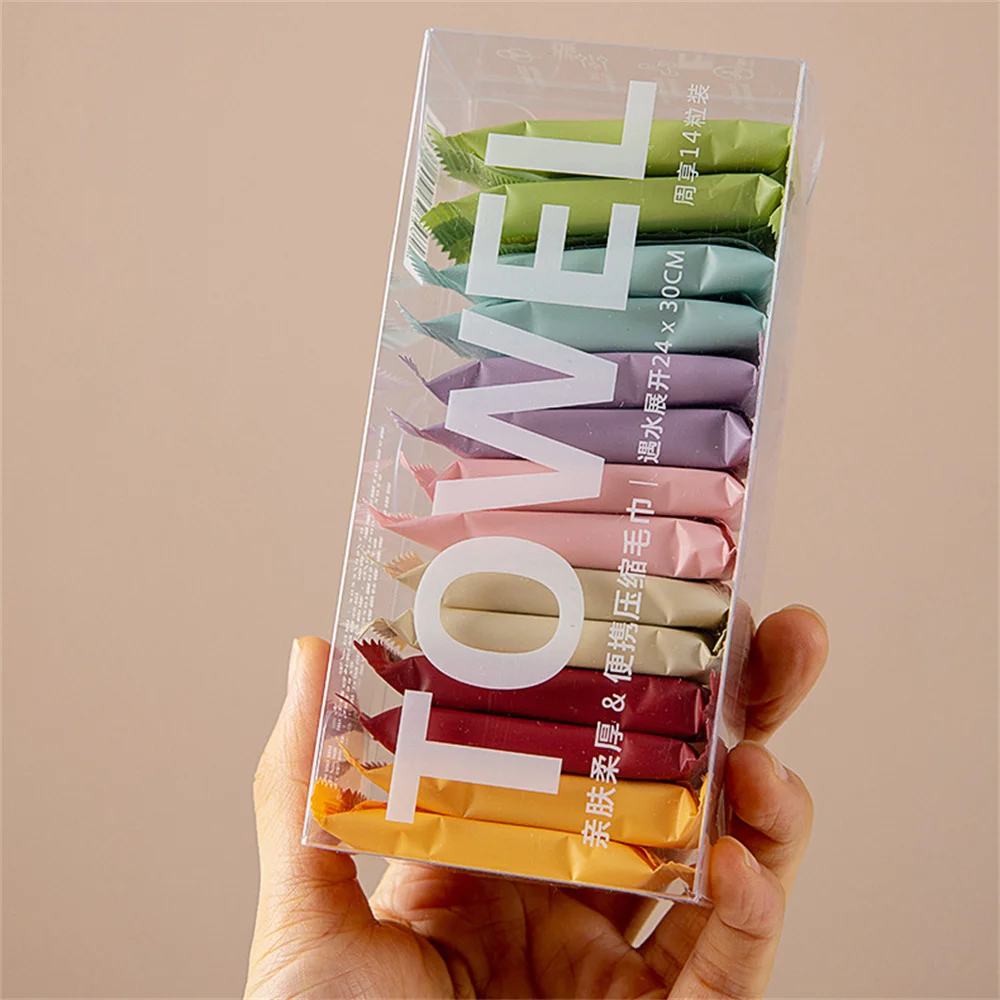 Bath Towel Disposable Bath Towel 7/14PCS Big Bath Compressed Disposable Bath Towel Quick-Drying Beach Large Travel Trip Shower Washable Towel