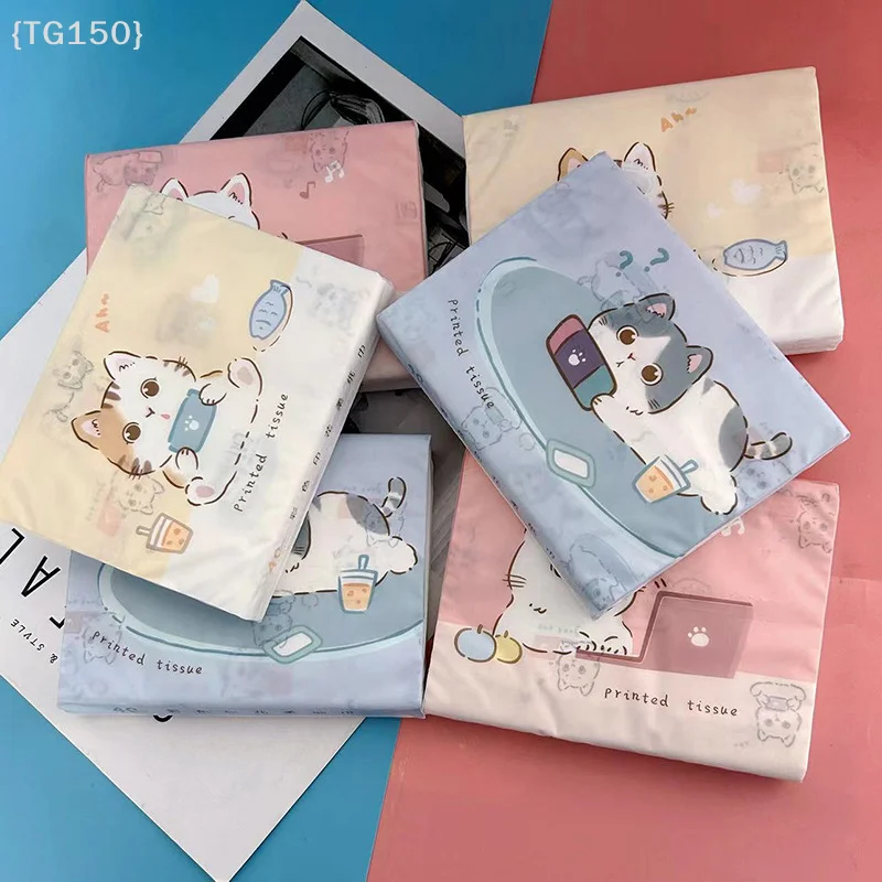 【F2-TG150】40장/팩 일회용 페이스 타올 티슈 부드럽고 두꺼운 드라이 와이프 티슈 가정용 냅킨 종이 타월 화장지