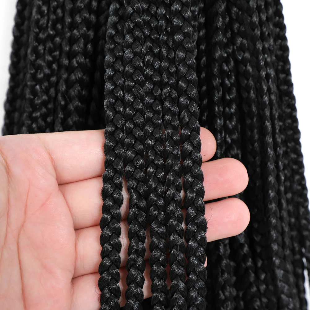 24 14 18inch French Curls Box Braided Crochet Hair Goddess Box Crochet Hair Pre Looped Soft French Curly Braiding Extension