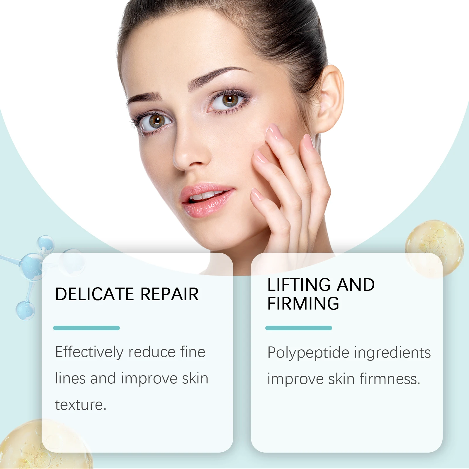 84% Cono Peptide Essence Fade Fine Lines Lighten Pigmentation Lift Firming Skin Moisturizing Hyaluronic Acid Facial Serum