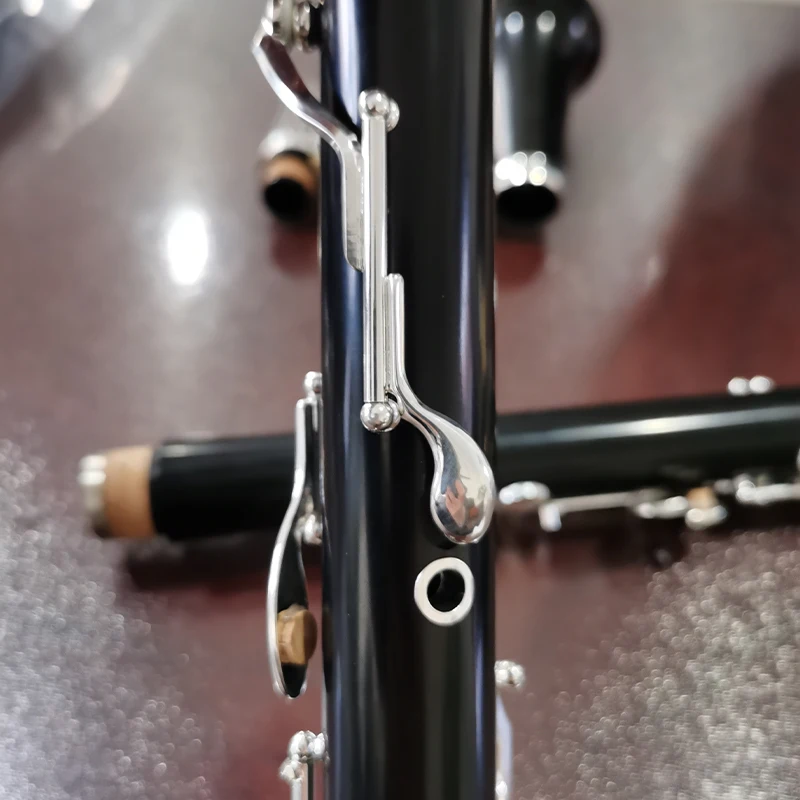 ANMUTIG Oehler System G Tune Clarinet Ebony Clarinet Silver Plated 18 Keys