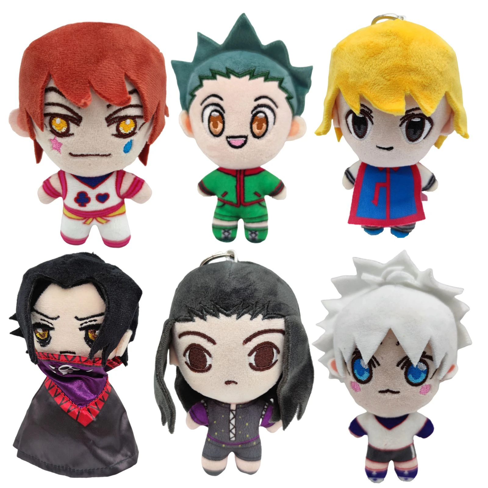 Hunter X Hunter Plush Doll Killua Zoldyck Gon Freecss Kurapika Hisoka