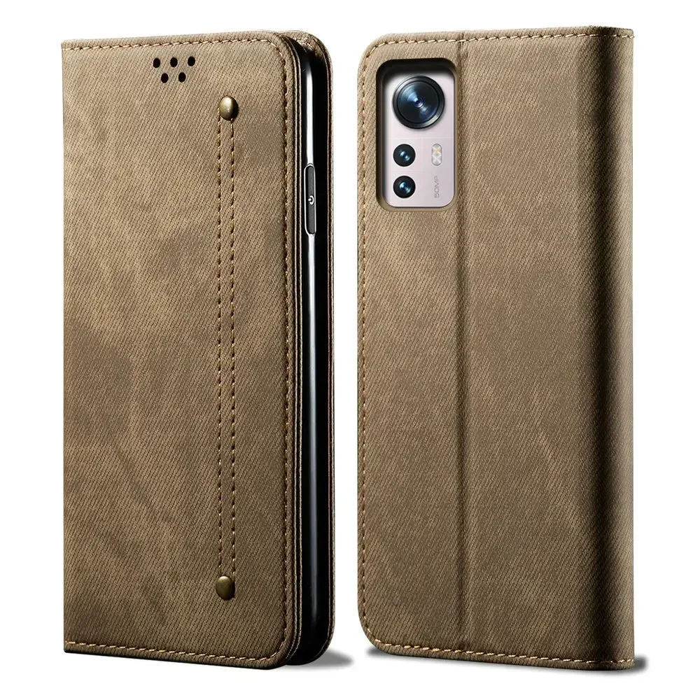 Leather Flip Case with Magnetic Closure