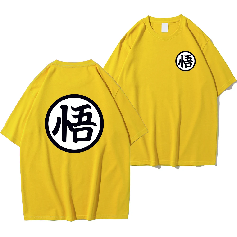 Anime-Inspired Son Goku Oversized Casual T-Shirt