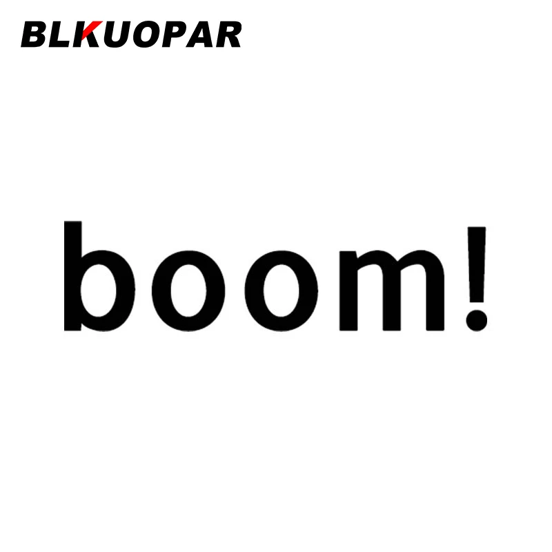 BLKUOPAR Boom Автомобильная наклейка индивидуальная забавная креативная