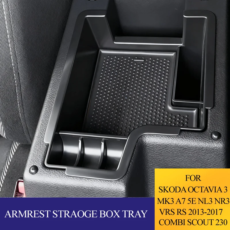 Armlehne Straoge Box Fach Für Skoda Octavia 3 MK3 A7 5E NL3 NR3 VRS RS 2013-2017 Combi Scout 230 245 LHD Zubehör
