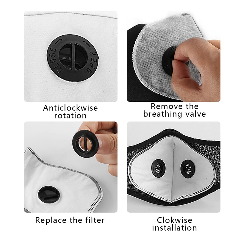 Lot de 10 à 200 masques réutilisables en tissu - Protection lavable