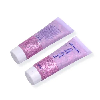 Heallor Portable Multifunctional Eye Glitter Nail Hair Body Face Glitter Gel Art Flash Loose Sequins Cream Festival Glitter Deco - Thumbnail 6