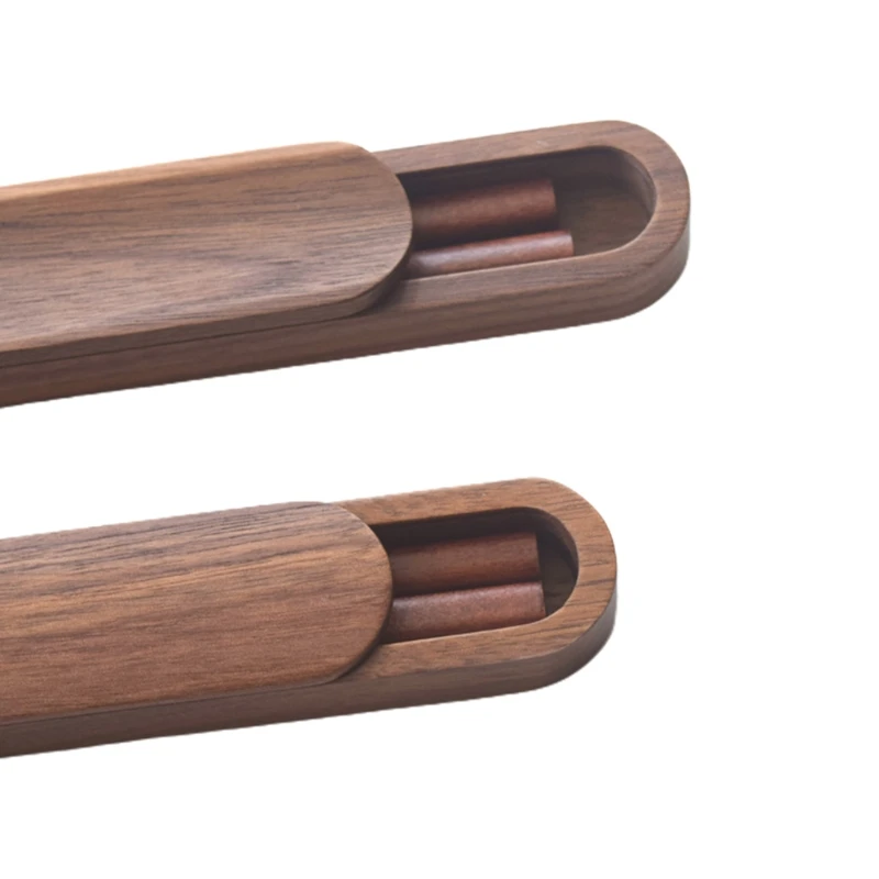 

High Quality Premium Black Walnut Chopsticks Box Packaging Set Chinese Chopstick
