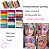 High Quality 20g 30g Splitcake Face Paint Body Art Painting Makeup Rainbow Split Cake Face Cosplay Holiday Make up 3