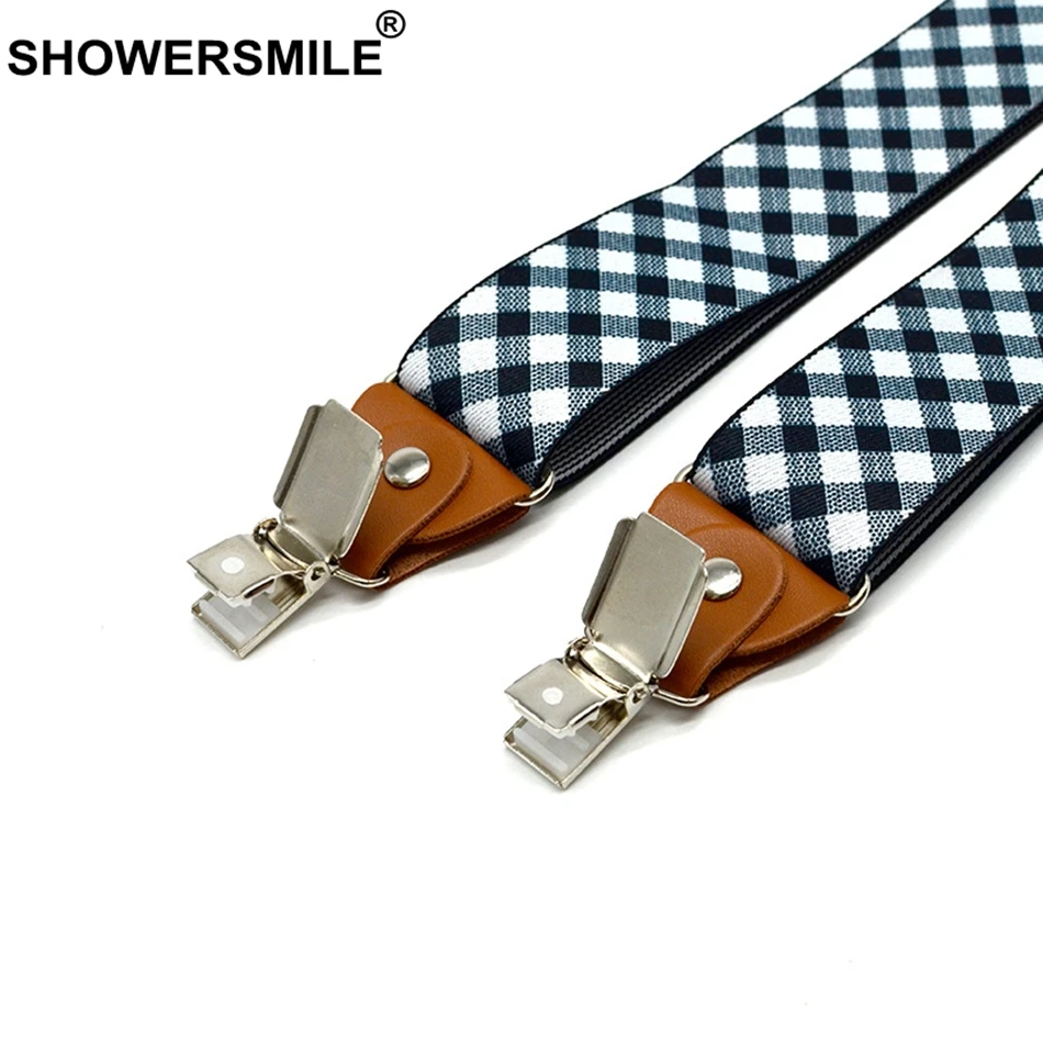 Рисунок 4 - Подтяжки SHOWERSMILE мужские в клетку