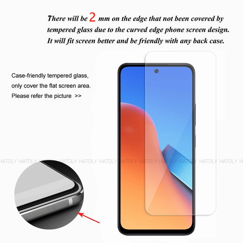 Premium Tempered Glass Full Glue Screen Protector (2/4 Pack)