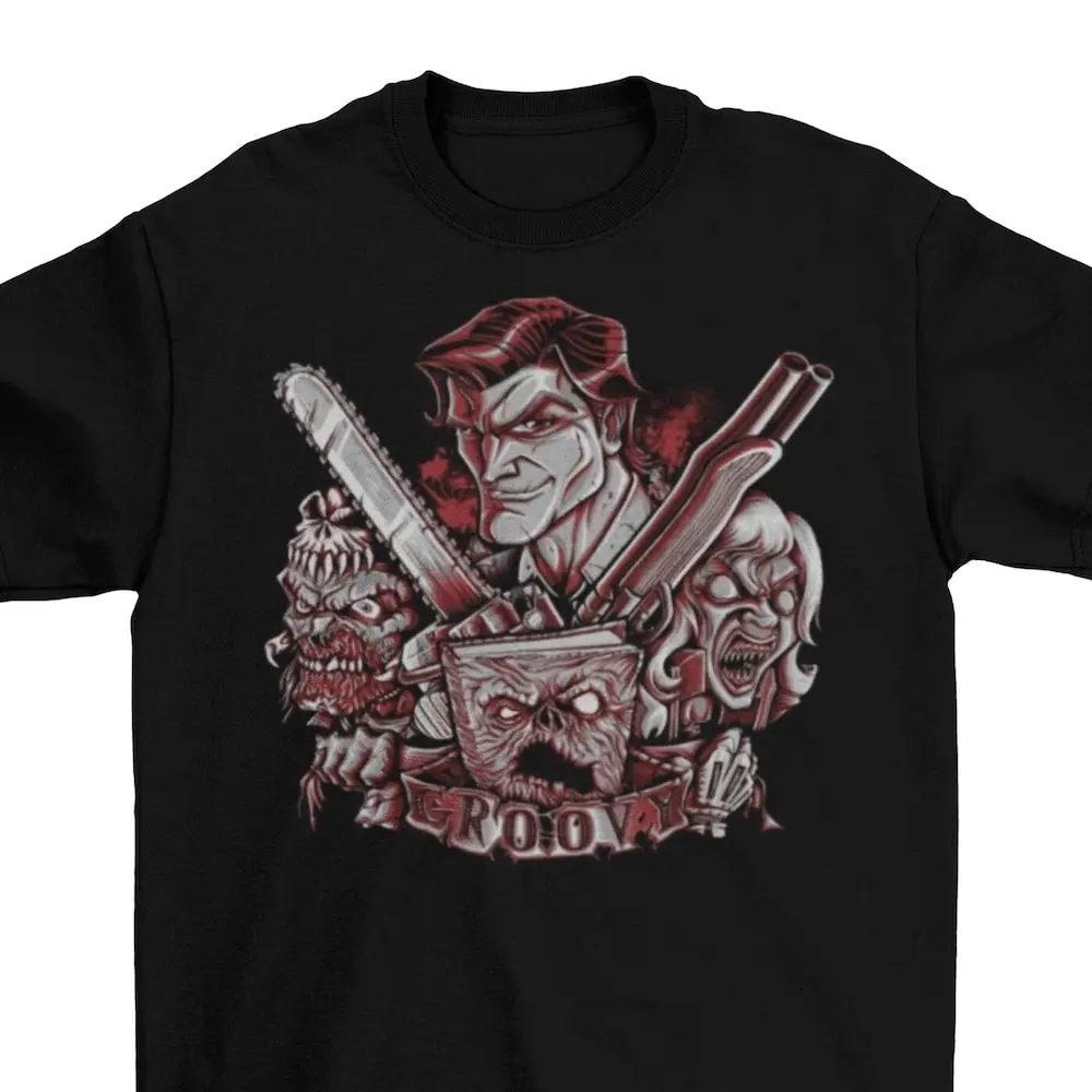 Evil Dead Necronomicon T Shirt Adult Army Of Darkness Horror Taglie 2022