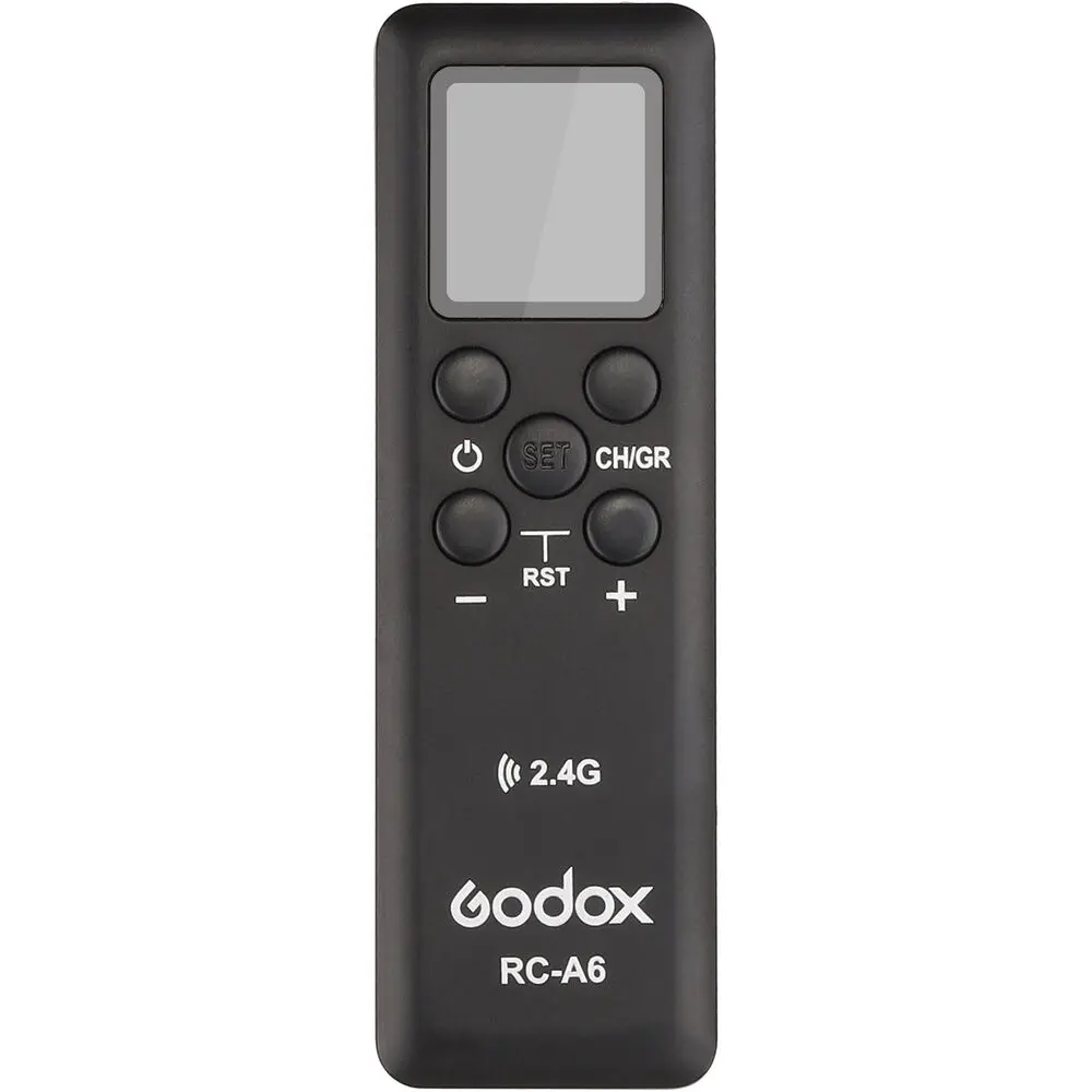 Godox RC-A6 Remote Control 2.4GHz Wireless for Godox SL150II SL200II SL150IIBi SL200IIBi SZ200BI FV150 FV200 UL60 ML60 LF308D camera remote shutter button camera remote shutter release