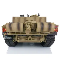2.4G Henglong 1/16 Scale 7.0 Plastic Challenger II RTR RC Tank 3908 360° Turret Gearbox BB Shoot Unit Smoking TH17735 2