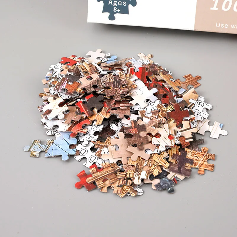 Rompecabezas de papel para adultos de 75x50cm, 1000 piezas, Serie