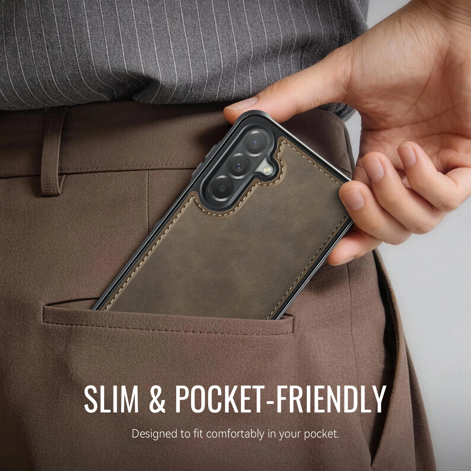 Luxury Magnetic PU Leather Shockproof Phone Case Cover
