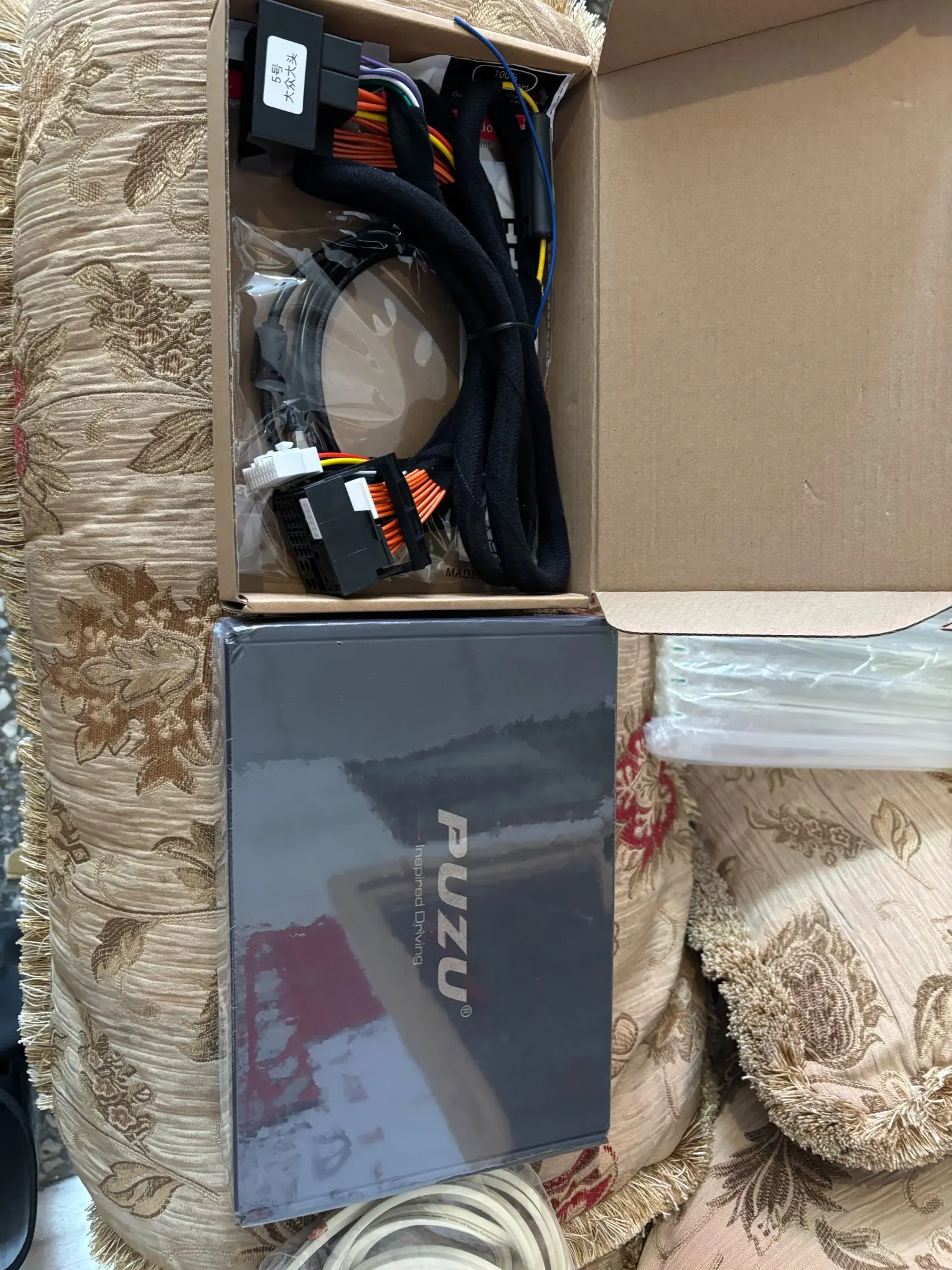 PUZU PZ-C31S 4ch to 8ch Plug and Play DSP Car Audio Digital signal processor with Amplifier 6X150W support windows /android/IOS app sound tuning photo review