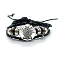 Game The Last Of US Leather Bracelet For Women Men Punk Ellie Multi-layer Chain Bangle Adjustable Chain Wristband Gift 2