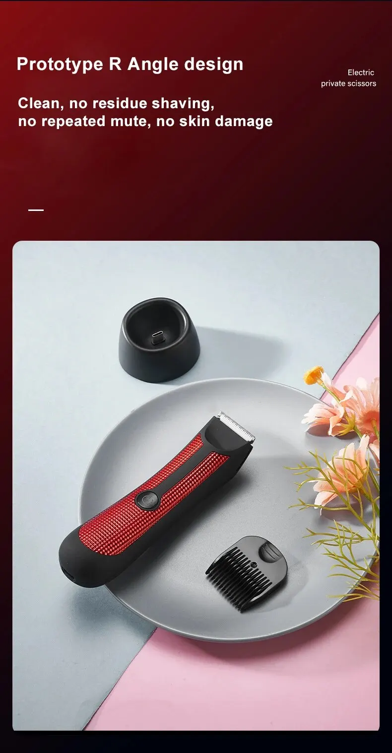 Description Picture 6 of itemWomen's Electric Private Hair Remover, Armpit Hair Shaver, Leg Hair Shaver, Private Razor, Female Only Trim,Gift for Women