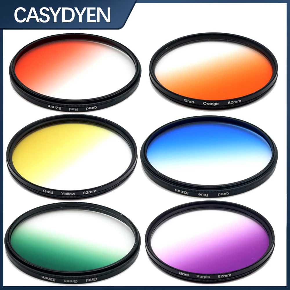 Polaroid Lens Filter Dsl Filter 37/40.5/43/46/49/52/55/58/62/67/72/77/82mm Colorful Filter Color 40.5mm Nd Filter Camera Filters