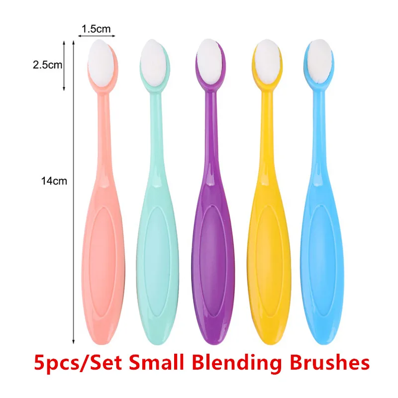 Mix Blending Brushes Soft Bristles Ergonomic Handles Used for Coloring  Making Card Brushing Painting Craft with Brushes Lids